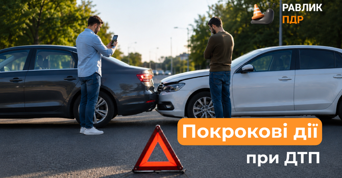 Що робити при ДТП: покроковий порядок дій водія та свідків аварії