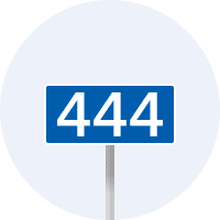 Знак 5.68 Кілометровий знак